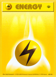 Lightning Energy Base card