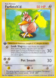 Farfetch'd Base card