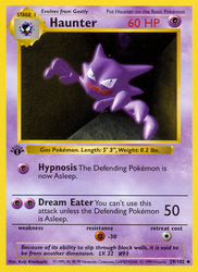 Haunter Base card