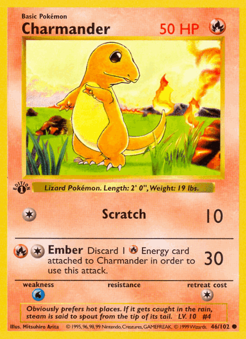 Charmander 46, Base