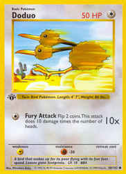 Doduo Base card