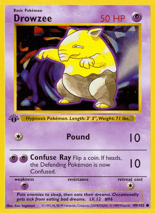Drowzee 49, Base