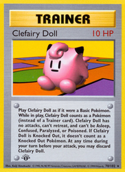 Clefairy Doll Base card