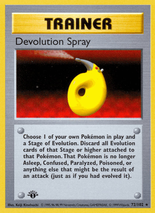 Devolution Spray 72, Base