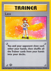 Lass Base card