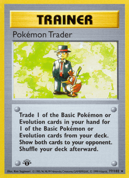 Pokémon Trader 77, Base
