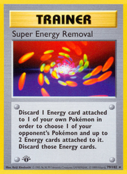 Super Energy Removal Base card