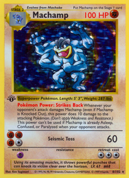 Machamp Base card