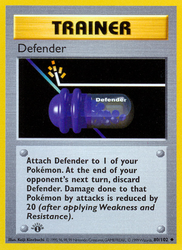 Defender Base card