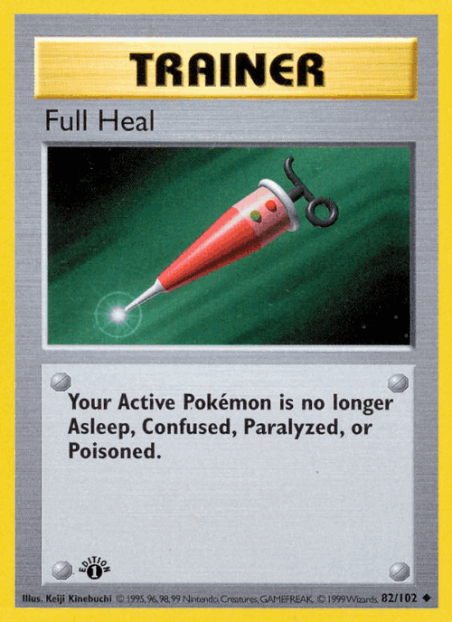 Full Heal 82, Base