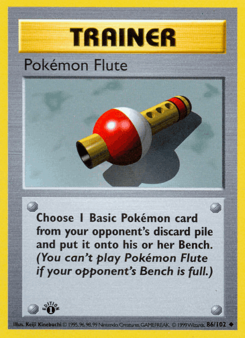 Pokémon Flute 86, Base