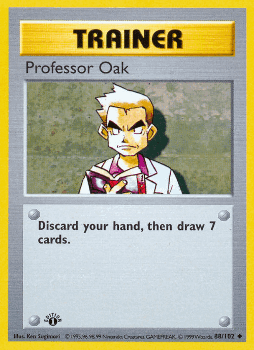 Professor Oak 88, Base