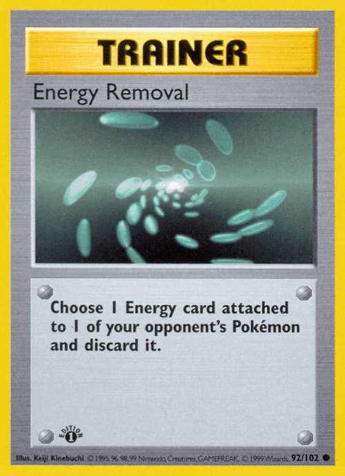 Energy Removal 92, Base