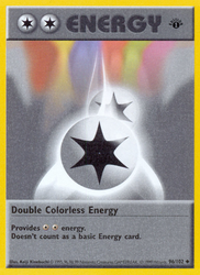Double Colorless Energy Base card