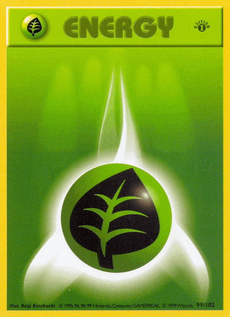 Grass Energy #99 from Base - Illustrated by Keiji Kinebuchi