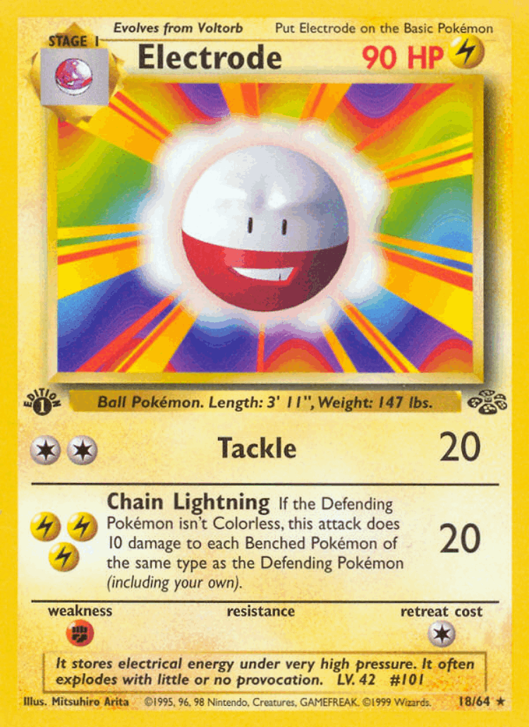 Electrode #18 from Jungle - Rare - Illustrated by Mitsuhiro Arita