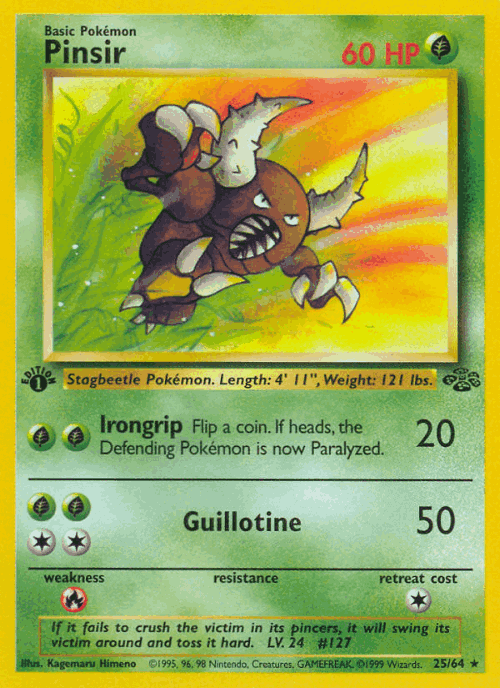 Pinsir 25, Jungle