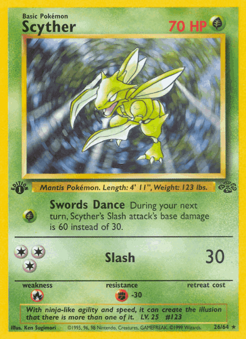 Scyther 26, Jungle