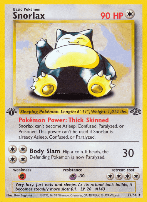 Snorlax 27, Jungle