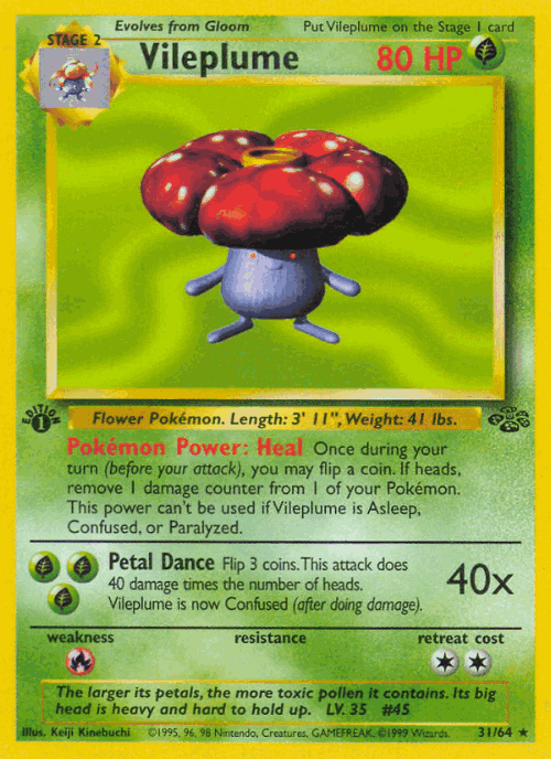 Vileplume 31, Jungle
