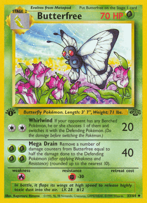 Butterfree 33, Jungle