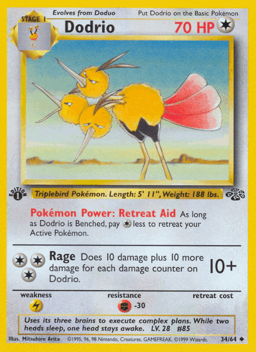 Dodrio 34, Jungle
