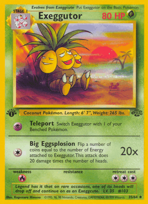 Exeggutor 35, Jungle