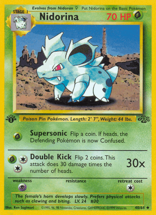Nidorina 40, Jungle