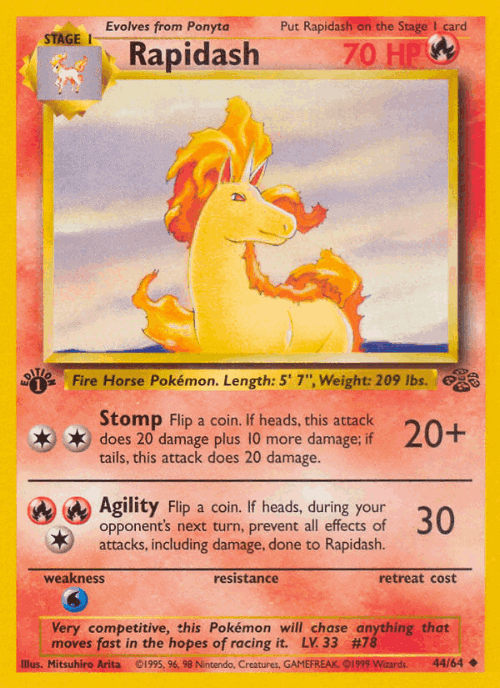 Rapidash 44, Jungle