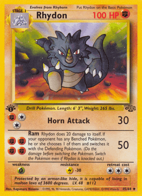 Rhydon 45, Jungle