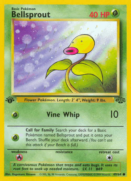 Bellsprout 49, Jungle