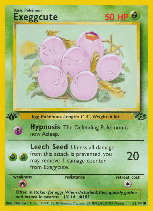 Exeggcute 52, Jungle