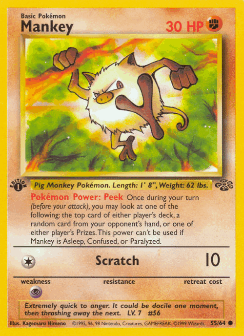 Mankey 55, Jungle