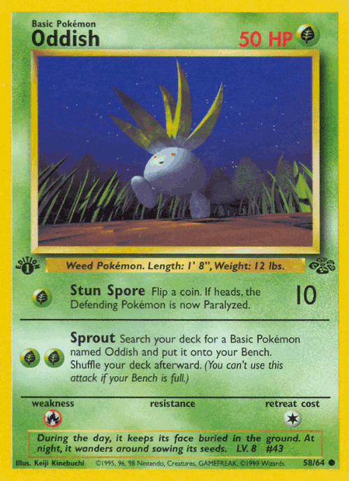 Oddish 58, Jungle