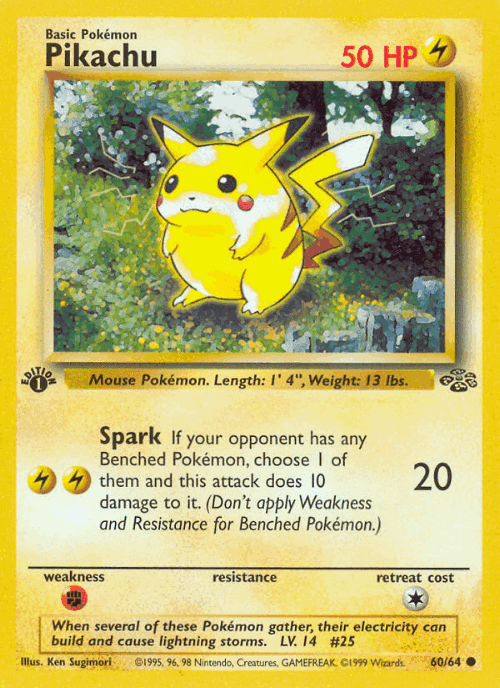 Pikachu 60, Jungle