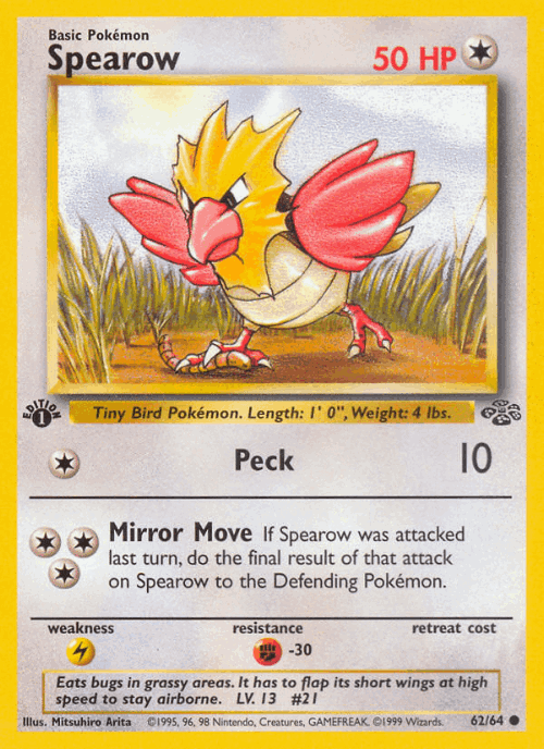 Spearow 62, Jungle