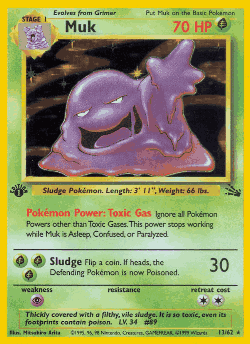 Muk Pokémon TCG card art
