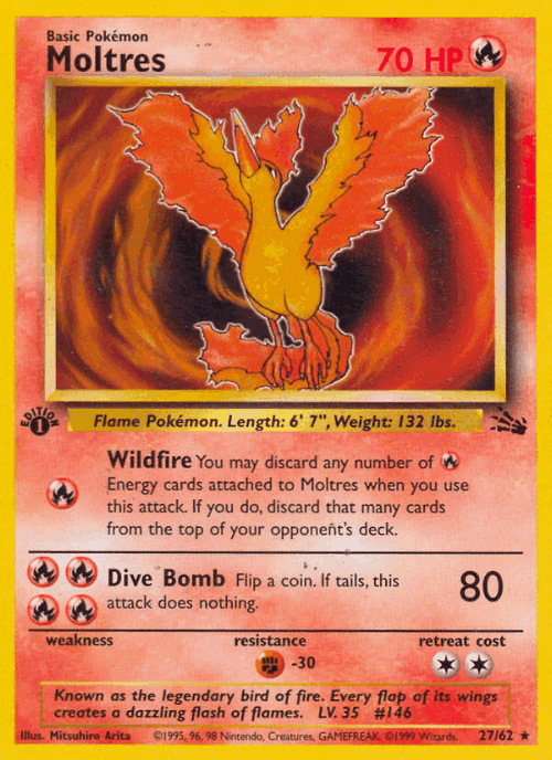 Moltres 27, Fossil
