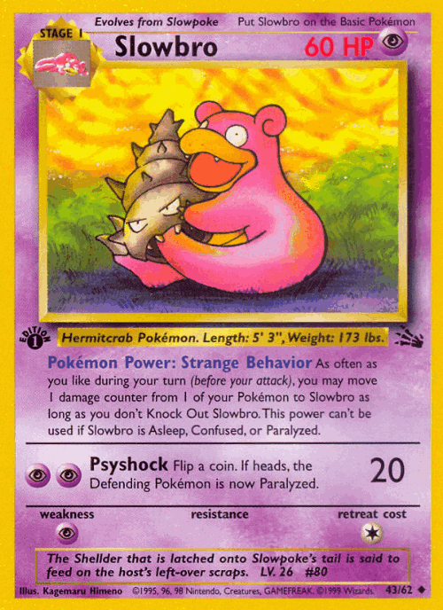 Slowbro 43, Fossil