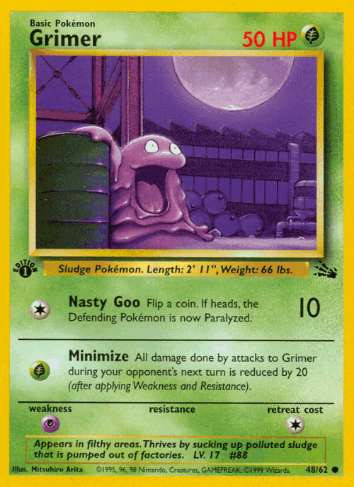 Grimer 48, Fossil
