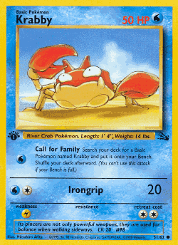 Krabby 51, Fossil