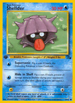 Shellder 54, Fossil