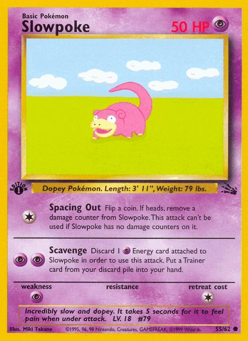 Slowpoke 55, Fossil