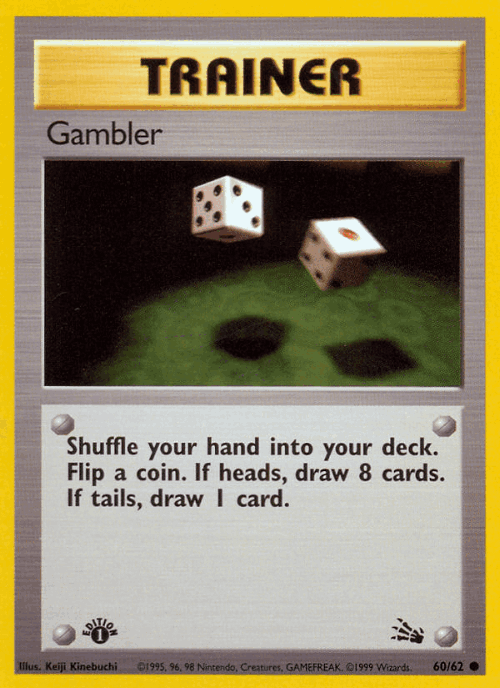 Gambler 60, Fossil