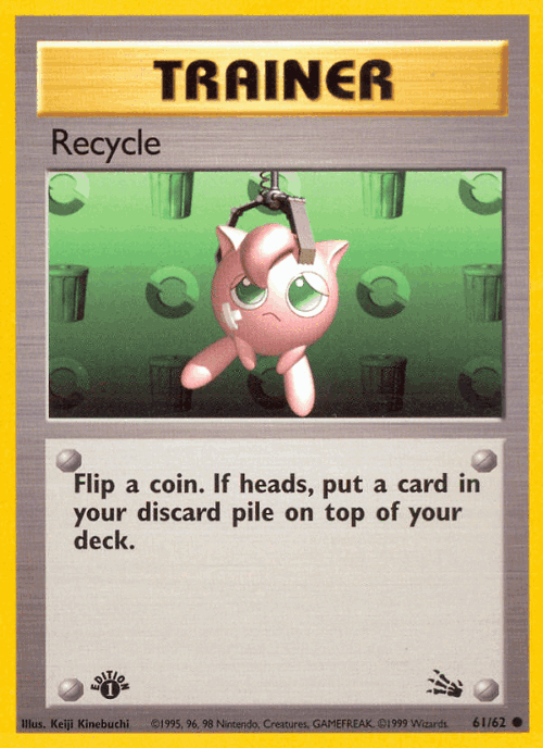 Recycle 61, Fossil