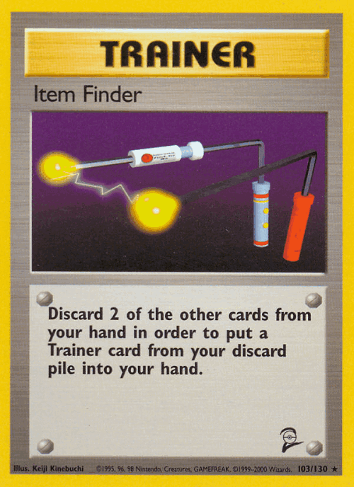 Item Finder 103, Base Set 2