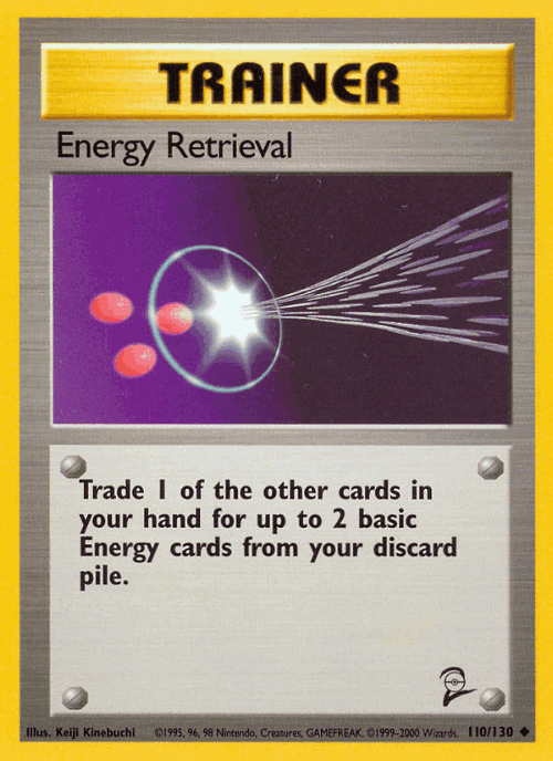 Energy Retrieval 110, Base Set 2