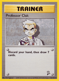Professor Oak 116, Base Set 2