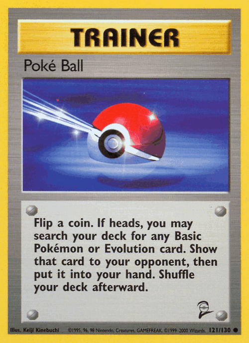Poké Ball 121, Base Set 2