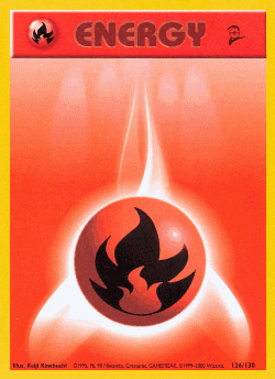 Fire Energy 126, Base Set 2